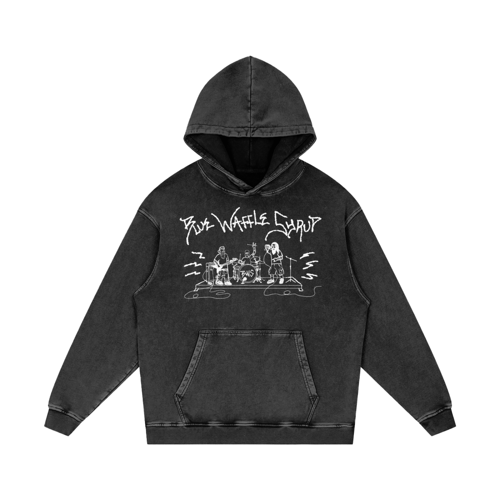 Washed Stage + Glitch Heavy Hoodie